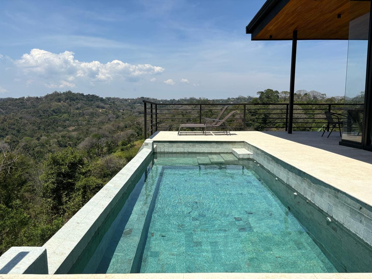 Newly Built Modern Home with Ocean & Jungle Views, Infinity Pool
